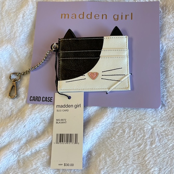 Madden Girl Cat Credit Card Case Retail 30.00 NWT - Picture 3 of 5